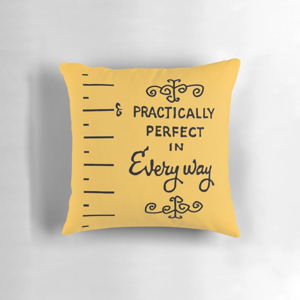 Vintage Disney Mary Poppins Practically Perfect Pillow featuring Julie Andrews