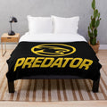 Predator logo plush blanket for billiards and pool enthusiasts