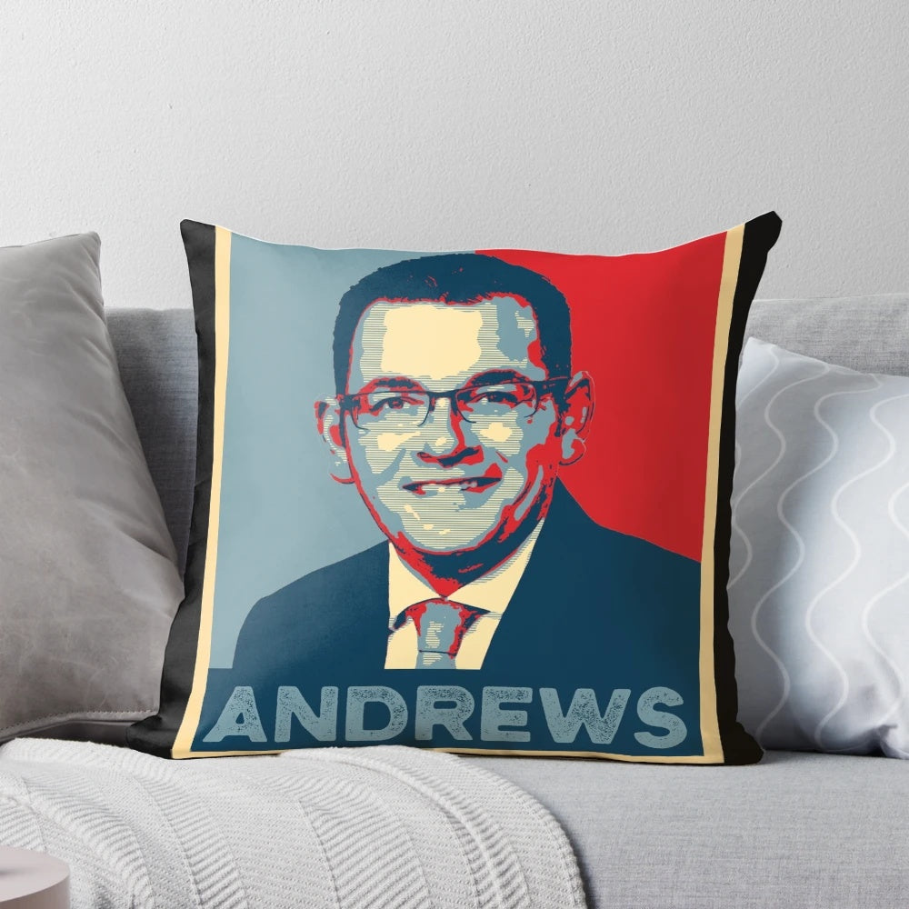 Premier Dan Andrews Inspired Pillow