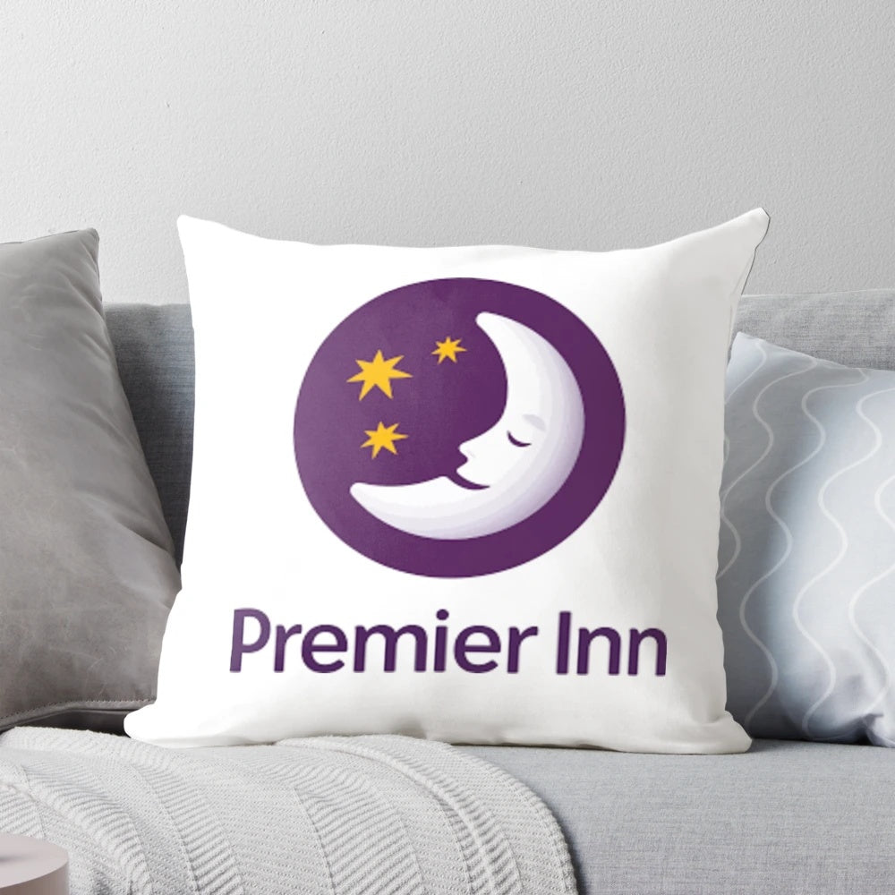 Premier Inn Hotel Chain British Staycation Pillow