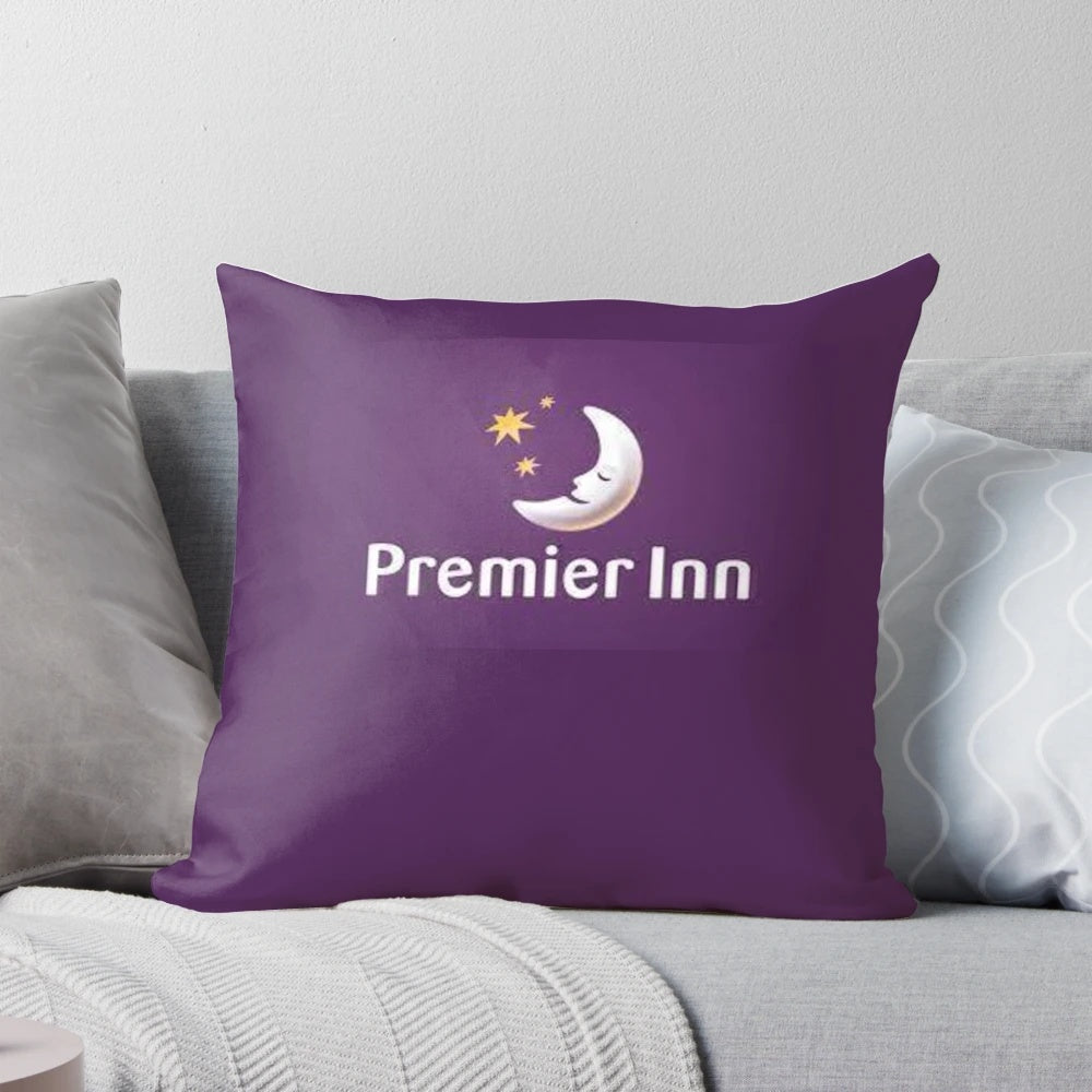 Premier Inn hotel logo and exterior building