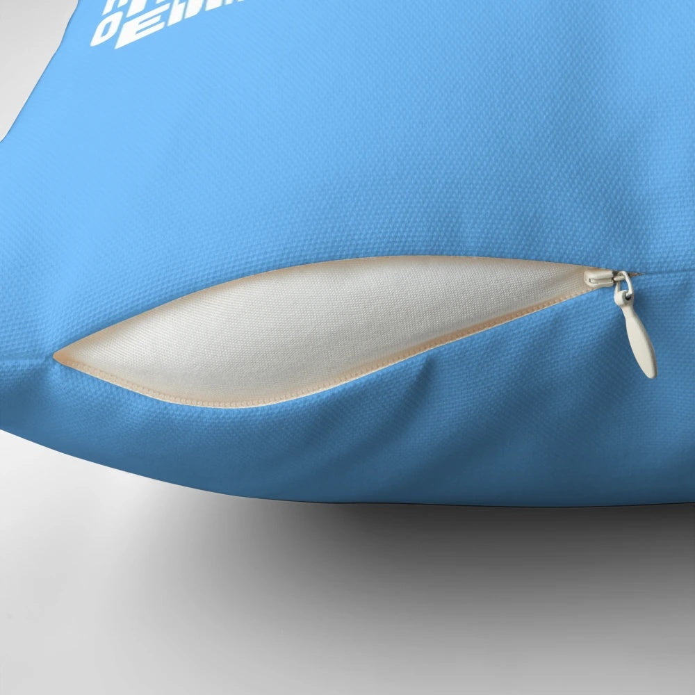 Stylish Manchester City 2020-2021 Pillow with Premier League Champions logo