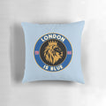Premier League Chelsea Football Club Pillow with London Skyline