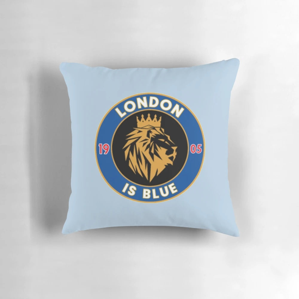 Premier League Chelsea Football Club Pillow with London Skyline