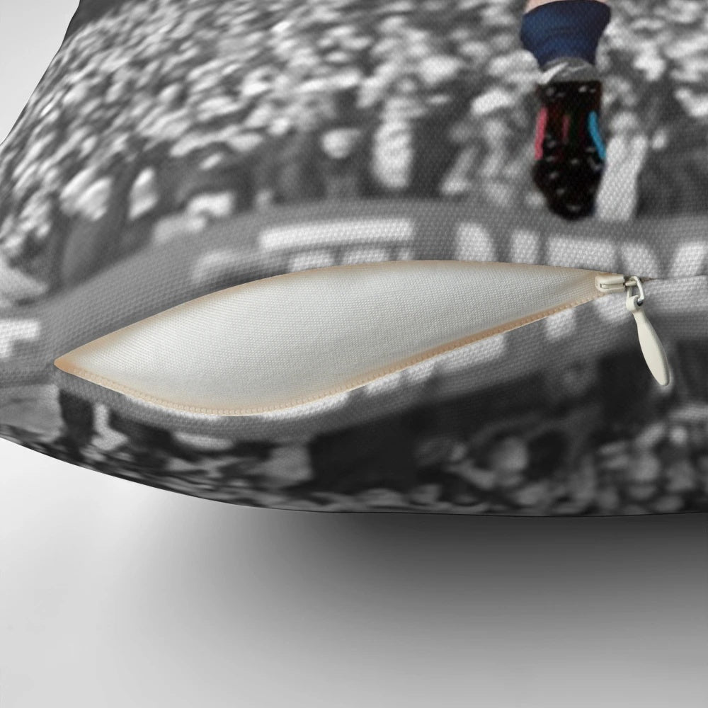 Soft, plush pillow featuring Manchester City striker Sergio Aguero