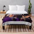 Preminger plush blanket with a retro and nostalgic design