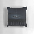 Decorative Bentley-themed pillow with automotive design
