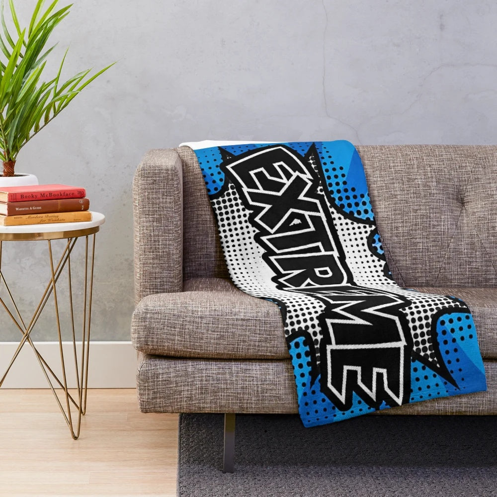 Extreme plush blanket for ultimate coziness and comfort