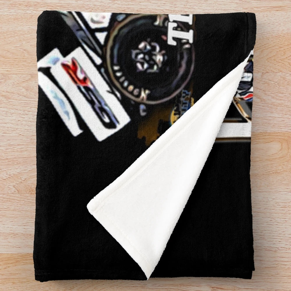Kyle Larson Plush Blanket - Kings Royal Winner