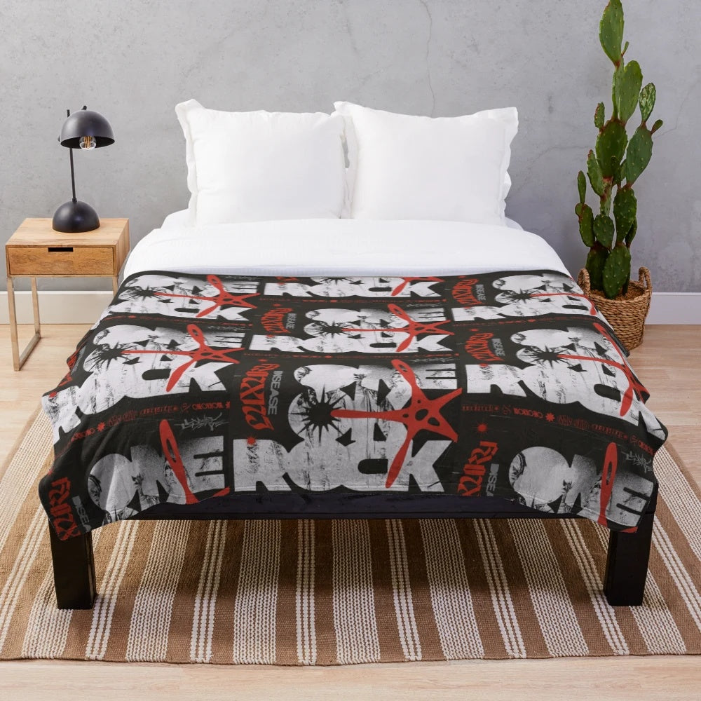 Premium luxury disease plush blanket