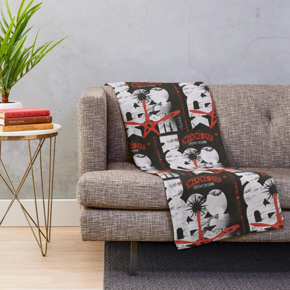 Premium luxury disease plush blanket