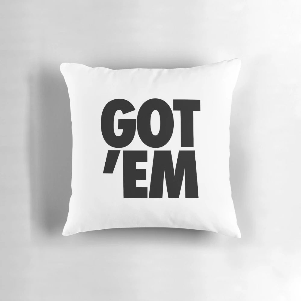 Plush pillow in the style of popular Nike and Jordan sneakers, perfect for sneakerheads.