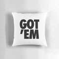 Plush pillow in the style of popular Nike and Jordan sneakers, perfect for sneakerheads.