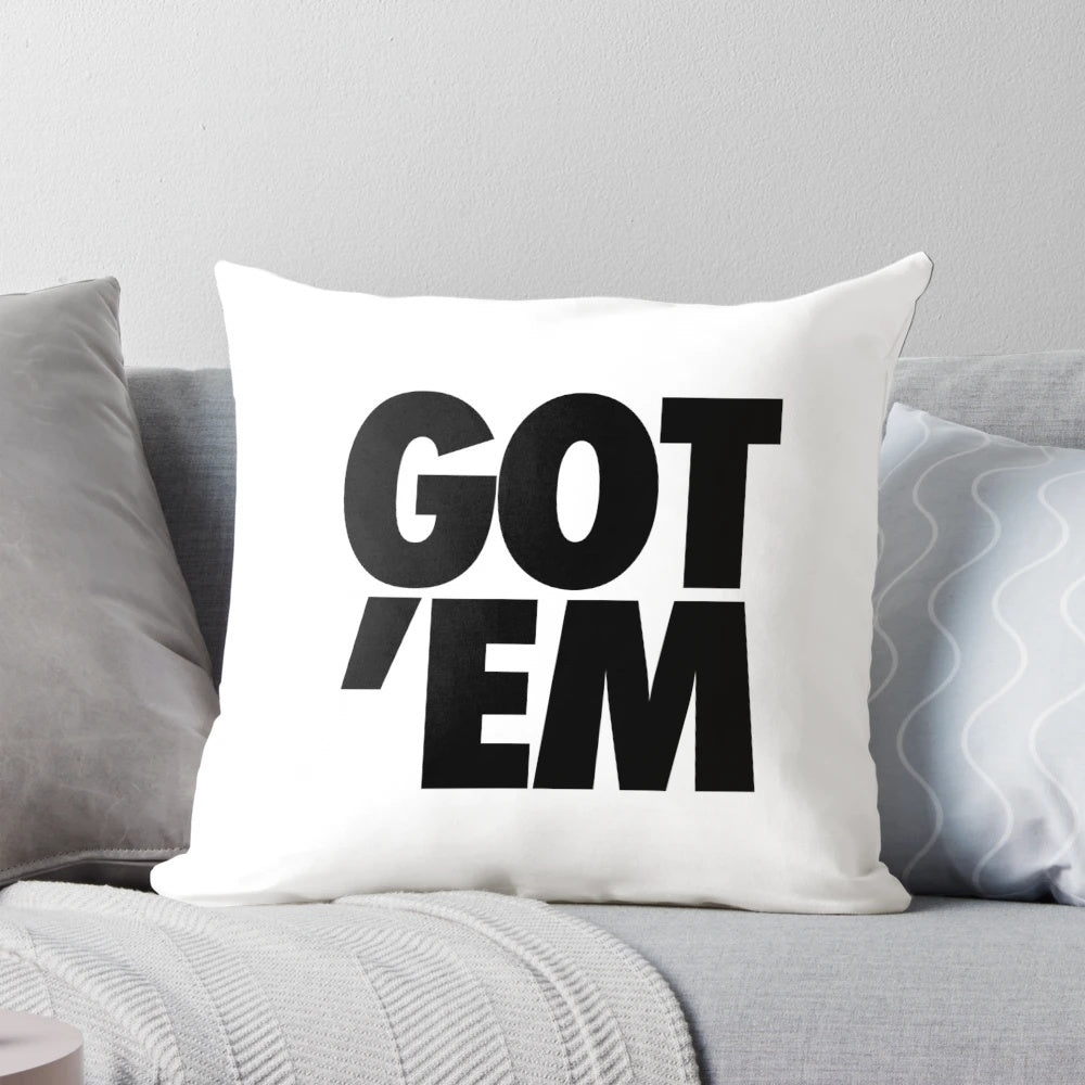 Plush pillow in the style of popular Nike and Jordan sneakers, perfect for sneakerheads.