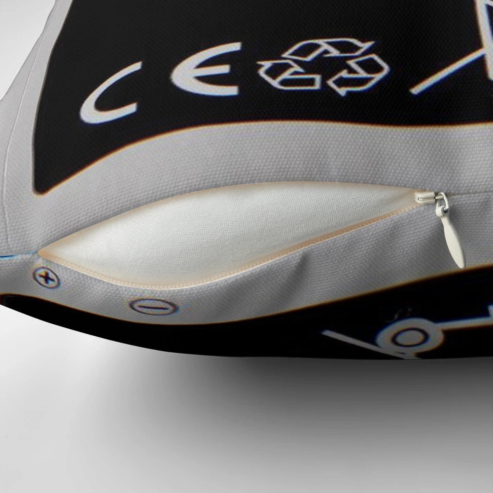 Premium pillow designed to safely contain and store swollen or lithium-ion batteries.