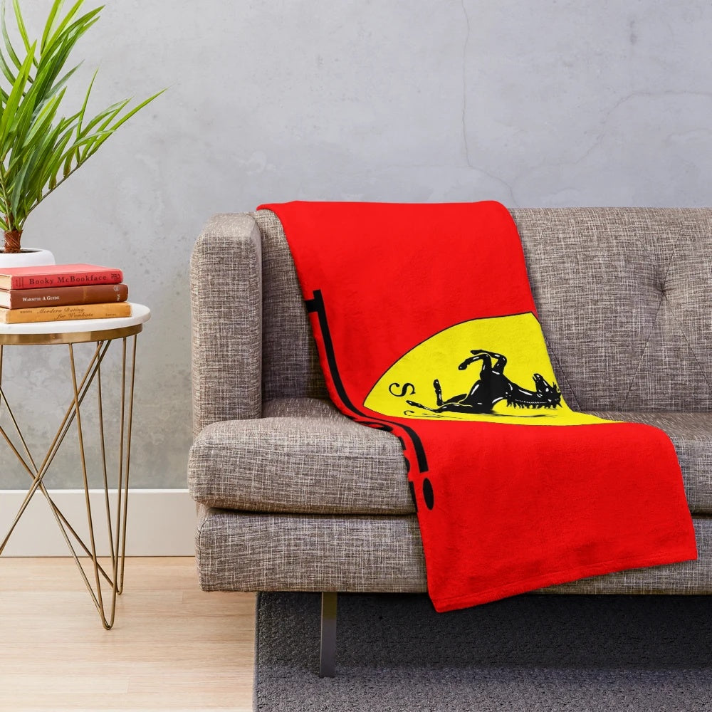 Soft and cozy plush blanket featuring car enthusiast design