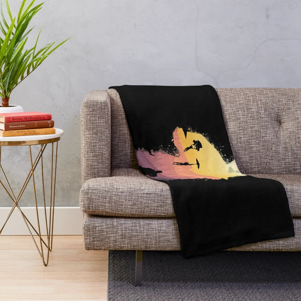 Premium plush blanket with soft and cozy texture