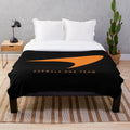 Premium Plush Blanket featuring the iconic Monaco and McLaren Formula 1 colors