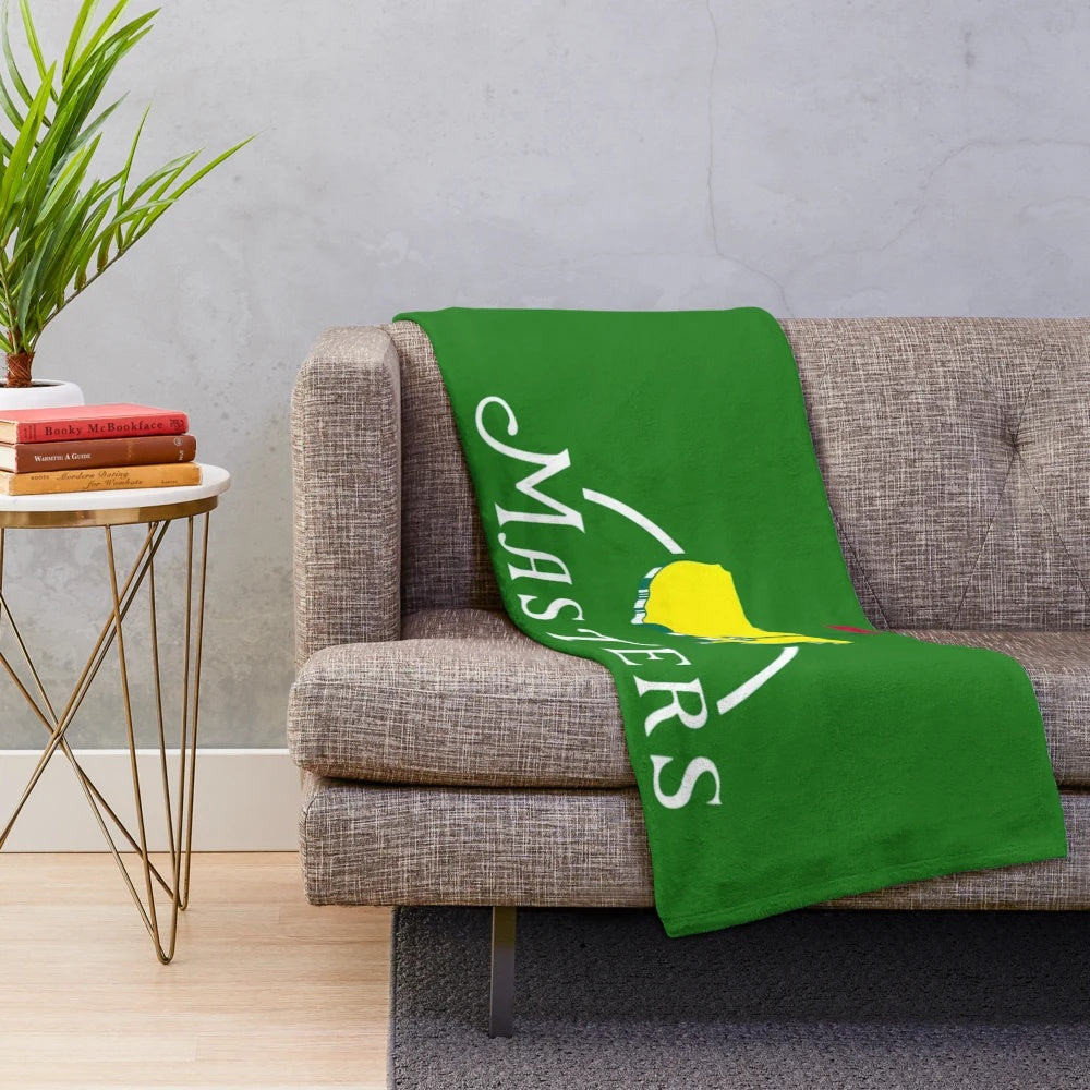 Premium plush masters golf blanket