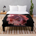 RWBY Omen Plush Blanket with Raven Branwen Design