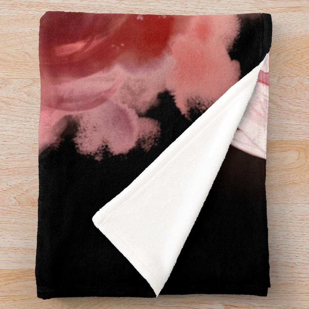 RWBY Omen Plush Blanket with Raven Branwen Design