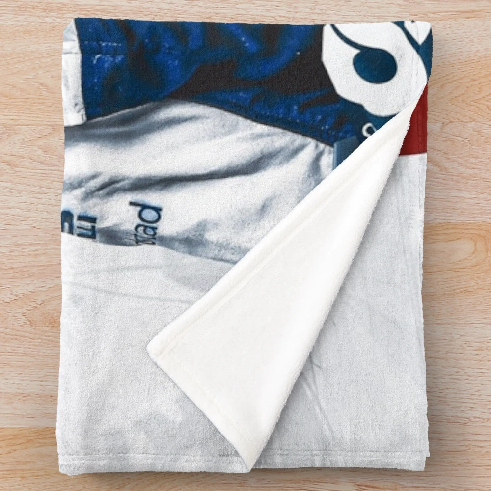 Yuki Tsunoda inspired plush blanket for motorsports fans
