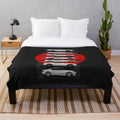 Z Generations inspired plush blanket in white