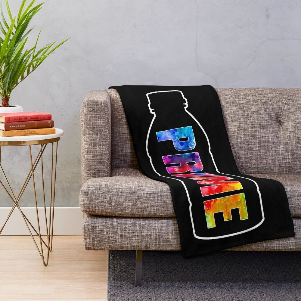 Prime Sports Drink Inspired Plush Blanket