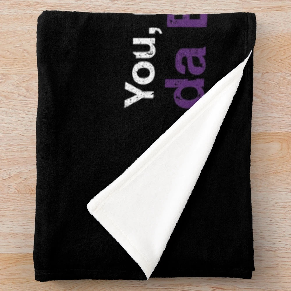 Prison Mike Inspired Plush Blanket from The Office TV Show