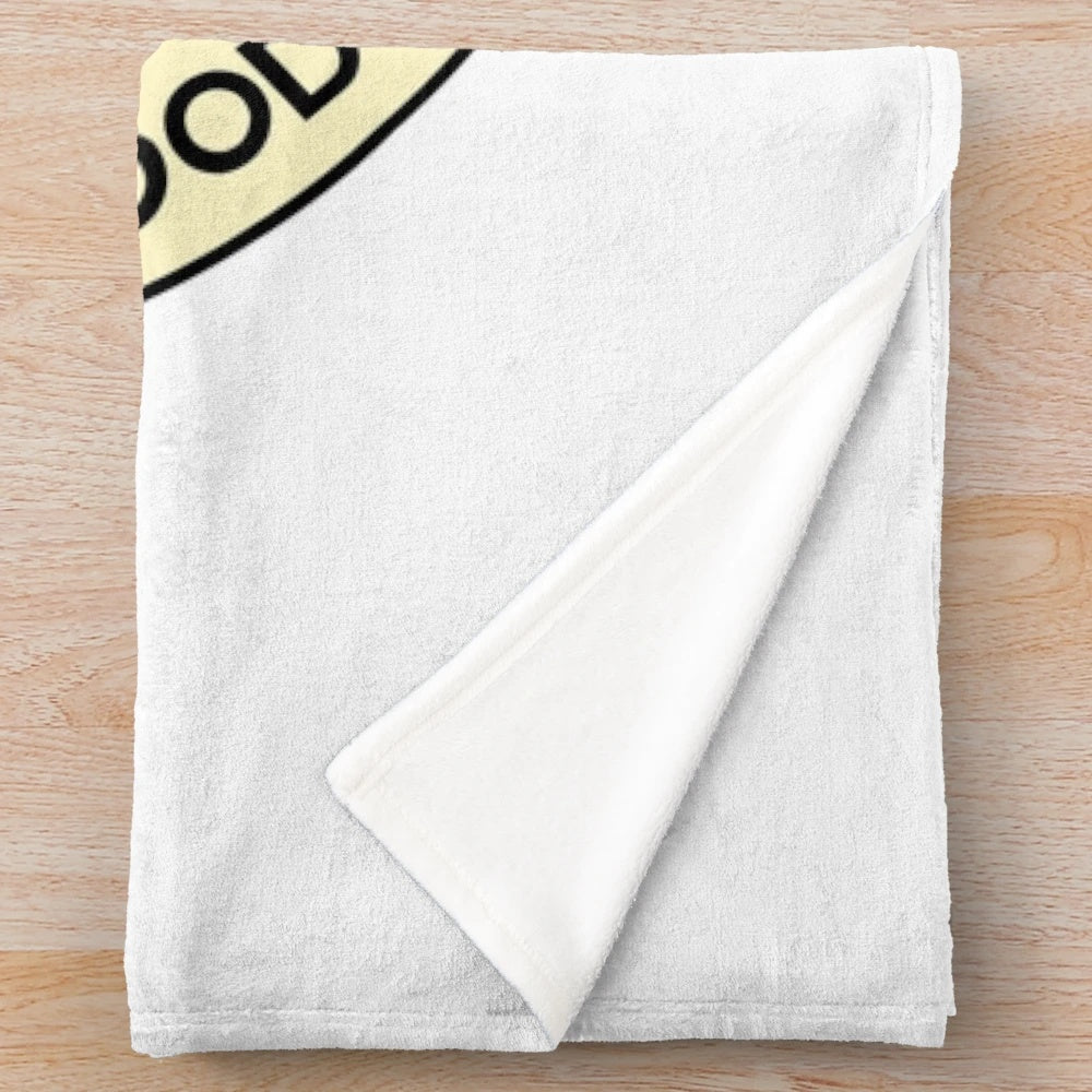 Professor Farnsworth inspired plush blanket with Futurama theme
