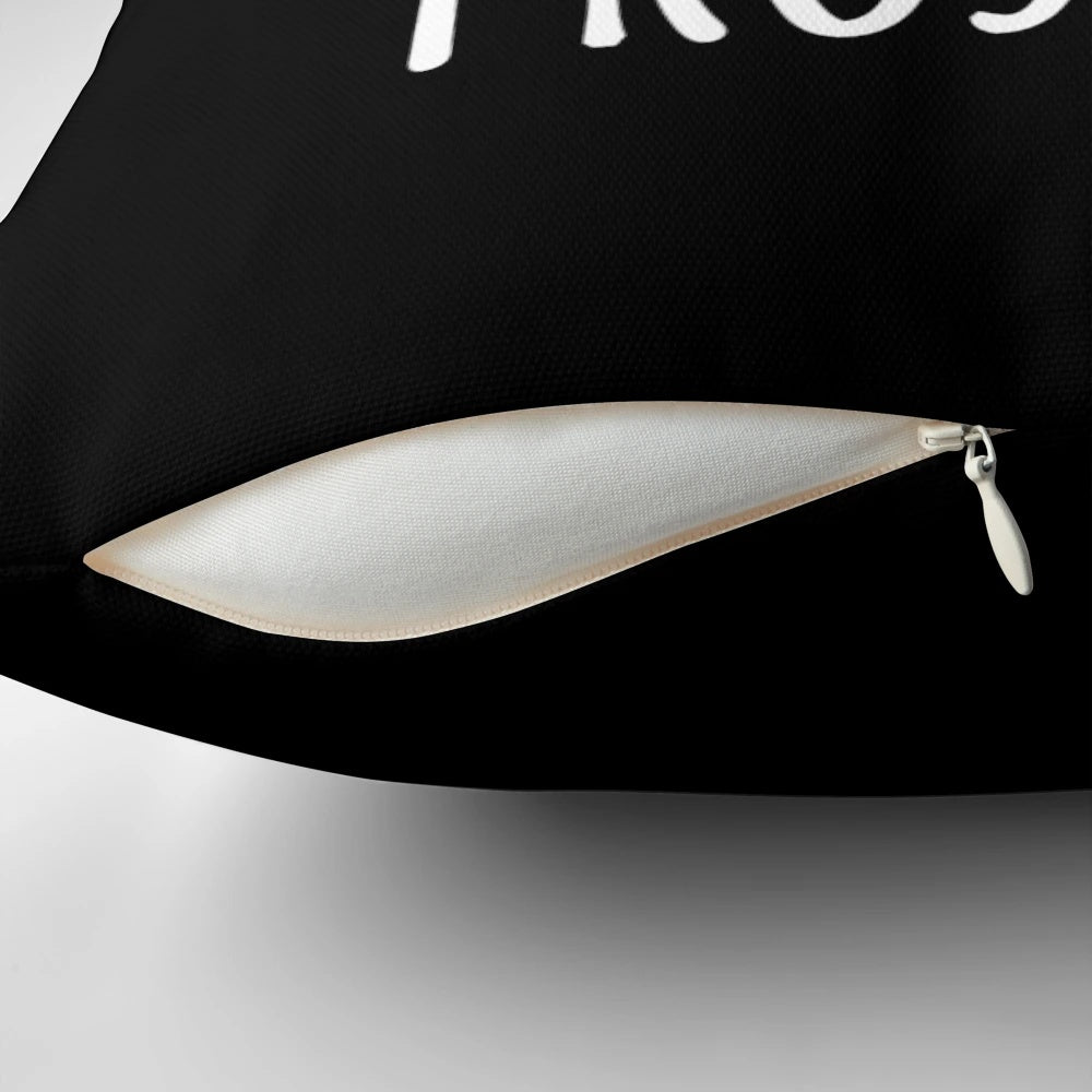 I'll Be There in a Prosecco" Prosecco Lover's Pillow