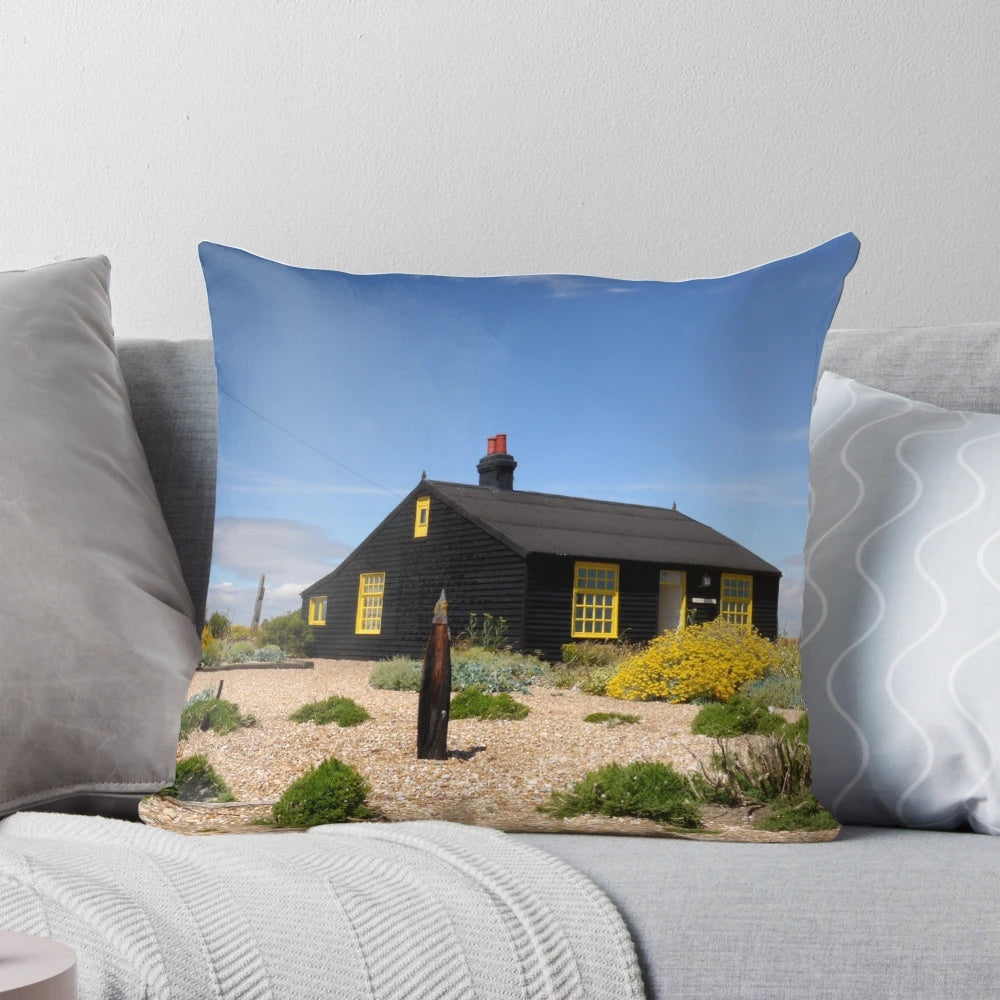 Prospect Cottage Dungeness Pillow, a cozy and stylish coastal-inspired home accent.