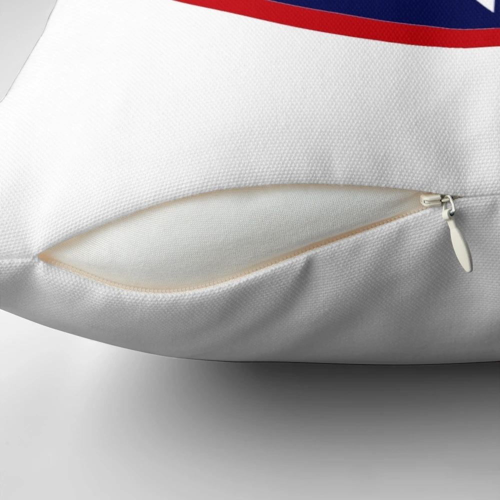 Tennessee Tristar Pillow featuring the iconic state flag design