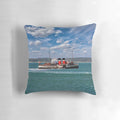 PS Waverley paddle steamer cruise pillow on the Isle of Wight