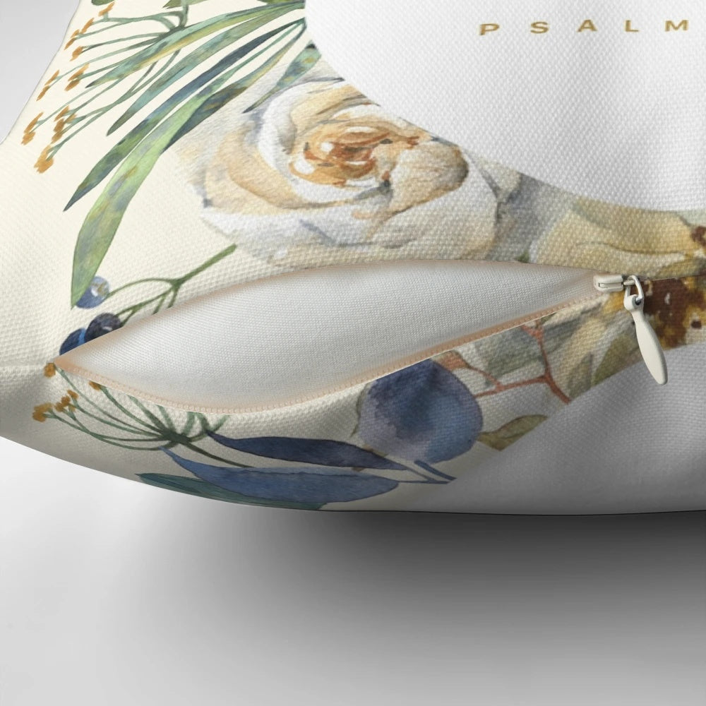 Psalm 34:18 JW-Inspired Pillow with Comforting Bible Verse