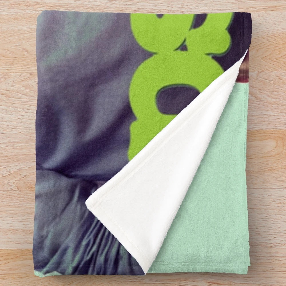 Soft, cozy plush blanket featuring Psych TV show design