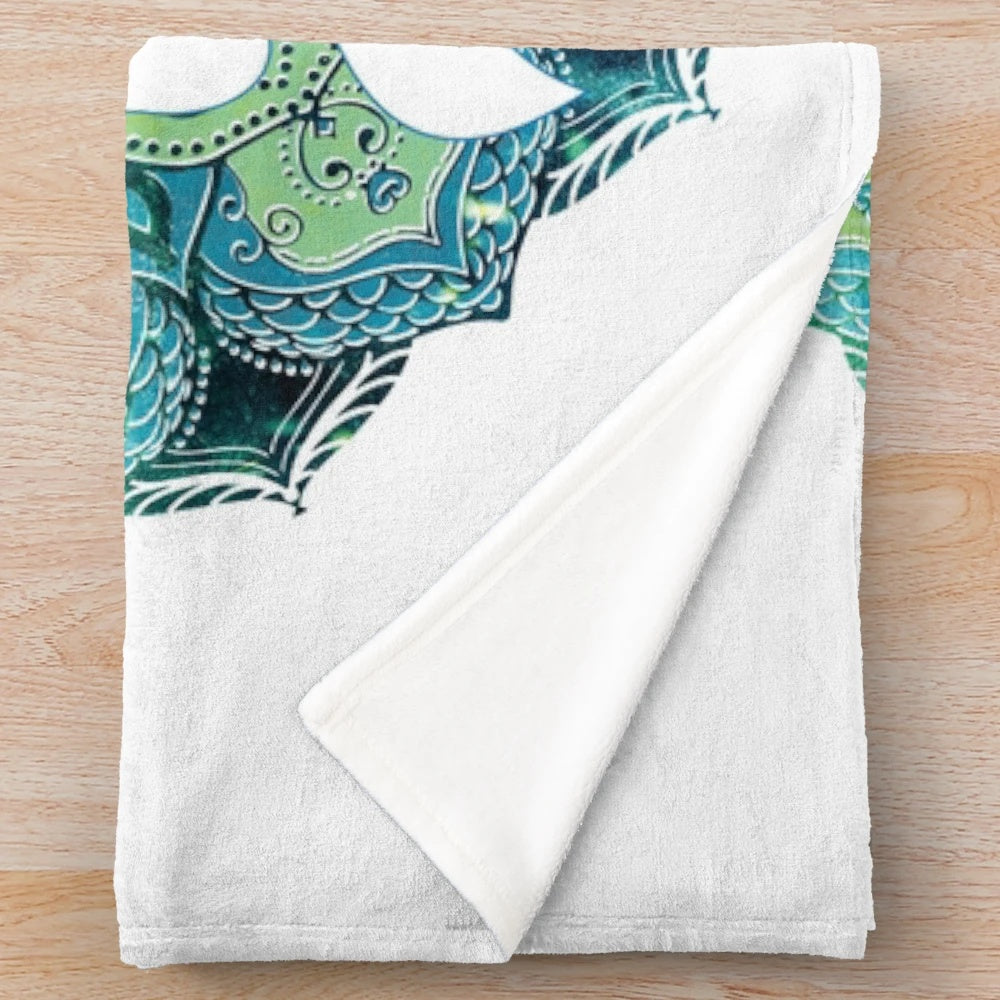 Griz Mandala Plush Blanket for Cozy Home Decor