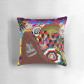 Vibrant and psychedelic wall art featuring a quirky sasquatch character from the cult-favorite series The Big Lez Show.