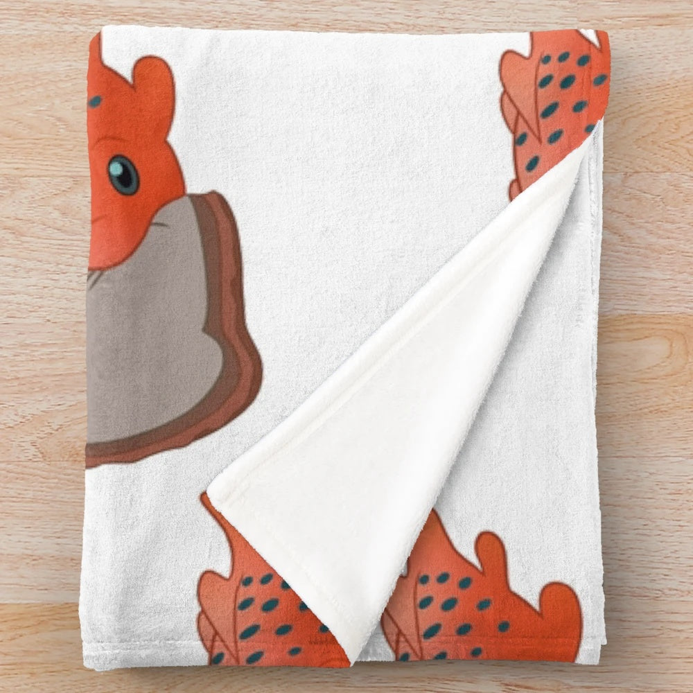 Pudge Plush Blanket featuring the character from Lilo and Stitch