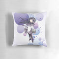 Soft, high-quality pillow featuring the character Homura Akemi from the Puella Magi Madoka Magica anime series.