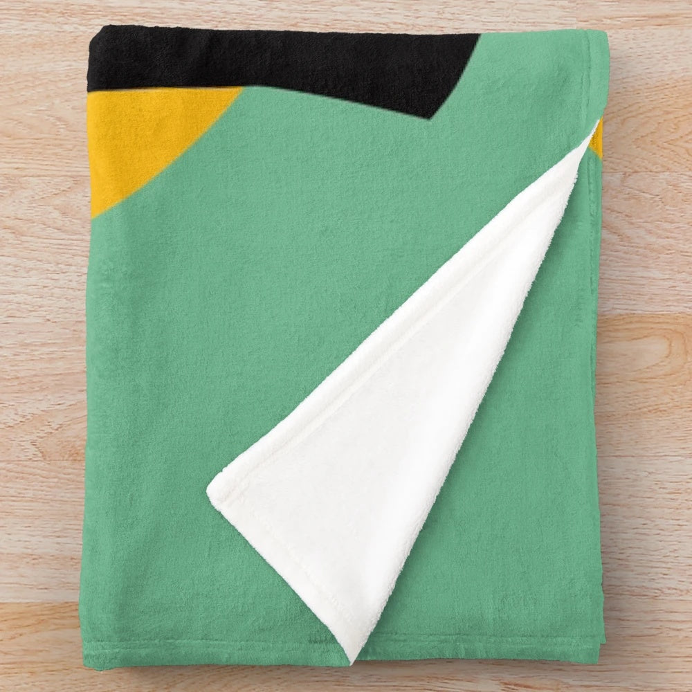 Pulp Fiction inspired plush blanket featuring pop culture references