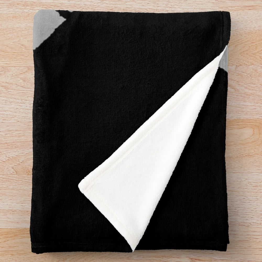 Crass band-inspired plush blanket
