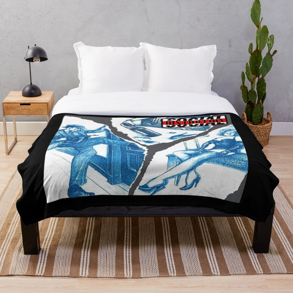 Social Distortion Punk Rock Band Plush Blanket