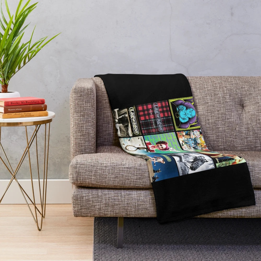 Lagwagon Punk Rock Inspired Plush Blanket
