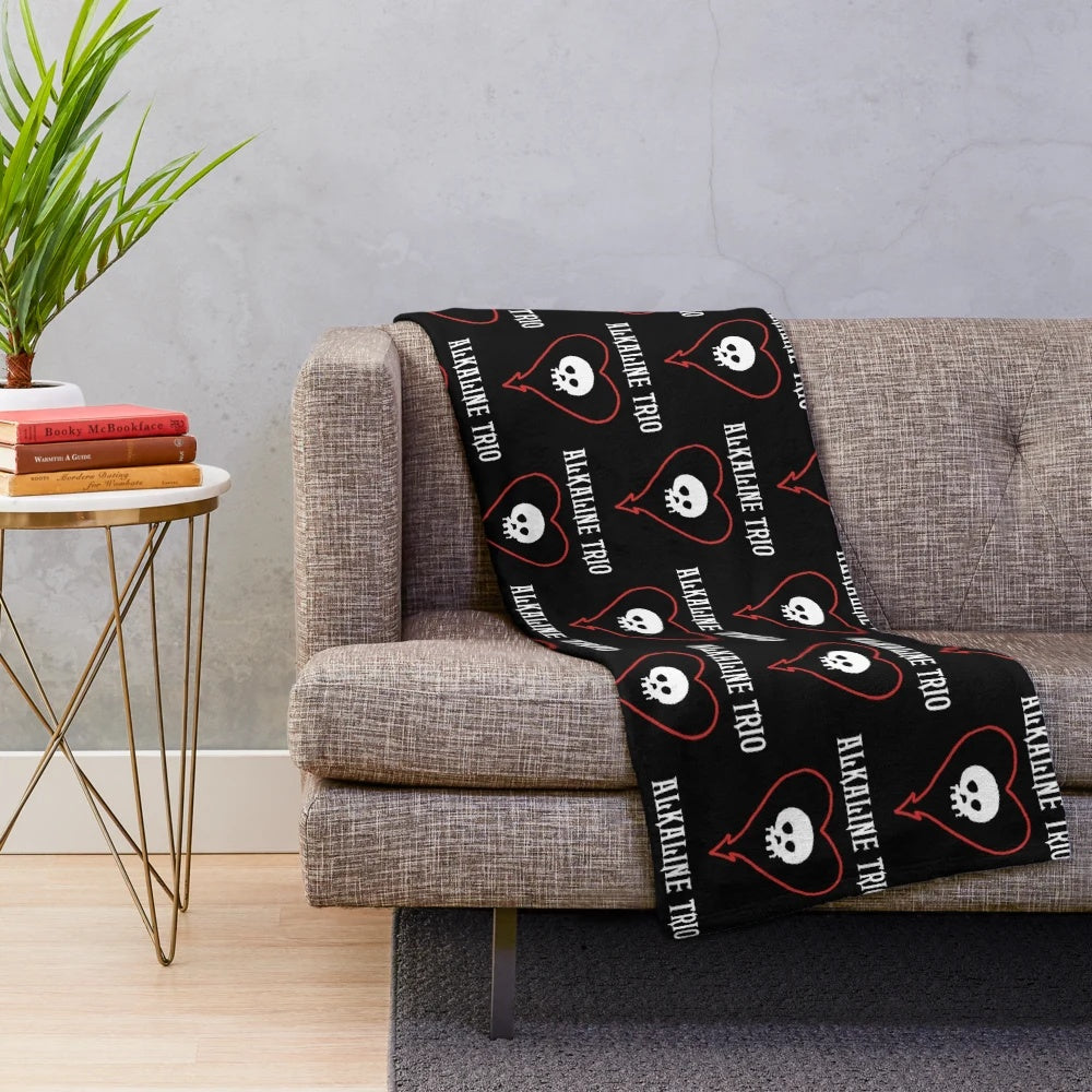 Alkaline Trio Punk Rock Plush Blanket