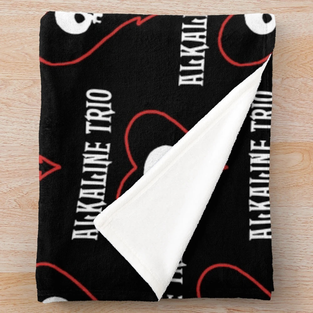 Alkaline Trio Punk Rock Plush Blanket