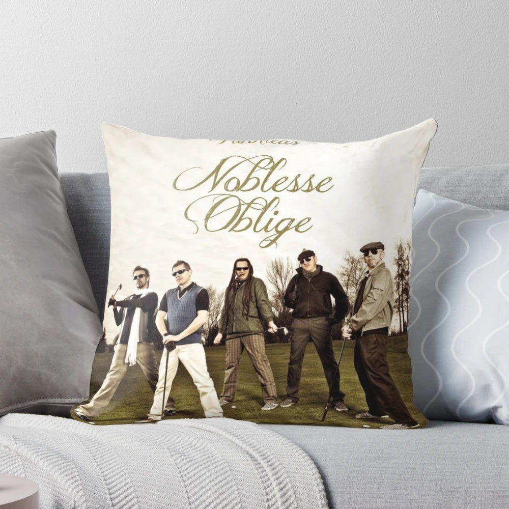 Punkreas 'Noblesse Oblige' 2012 punk album cover pillow