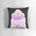 Pupa Pillow featuring a unique design inspired by the hit sci-fi comedy series Solar Opposites