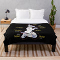 Puppy Diagram Plush Blanket for Human Pup Play
