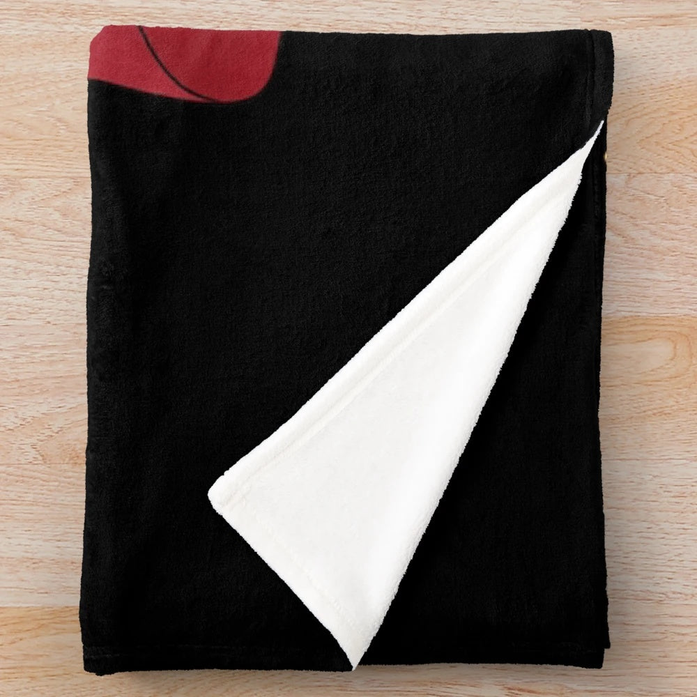 Pyrrha Nikos inspired plush blanket featuring the beloved RWBY anime character
